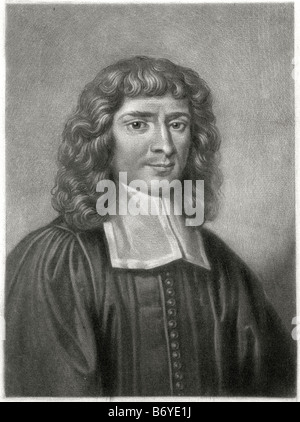 Isaac Barrow (Oktober 1630 – 4. Mai 1677) war ein englischer Gelehrter und Mathematiker Stockfoto