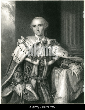 John Stuart, gestylt 3. Earl of Bute, KG, PC 25. Mai 1713 – 10. März 1792 Lord Mount Stuart vor 1723 ein schottischer Edelmann war Stockfoto