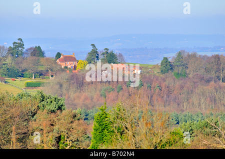 Weald of Kent in der Nähe von Crowborough Vereinigtes Königreich Stockfoto