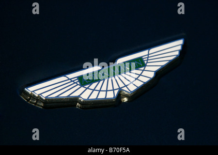 Aston Martin Abzeichen Stockfoto