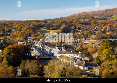 Torhaus der Flotte im Herbst, Flotte Tal National Scenic Area, Dumfries & Galloway, Schottland Stockfoto