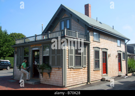 US-Post in Sconset Nantucket Insel Cape Cod USA Stockfoto