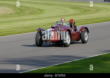 Beim Goodwood Revival meeting September 2008 1952 Frazer Nash Le Mans replica Stockfoto