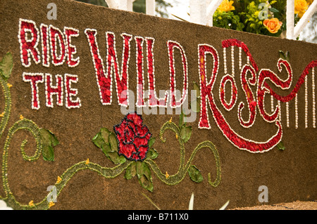 120. Tournament of Roses Rose Parade Float 2009 Stockfoto