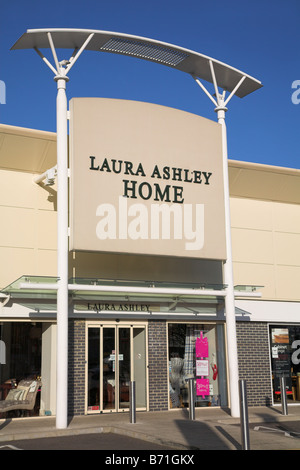 Laura Ashley Home Shop-Eingang.    NUR ZUR REDAKTIONELLEN VERWENDUNG. Stockfoto