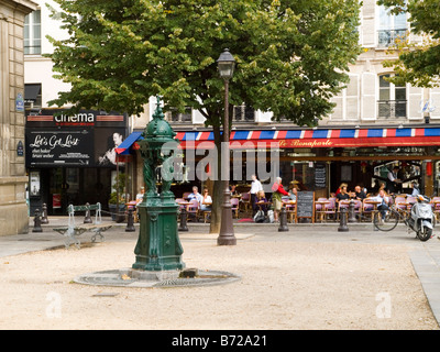 Le-Bonaparte-Cafe im Ort Saint Germain des Prés, Paris Frankreich Europa Stockfoto