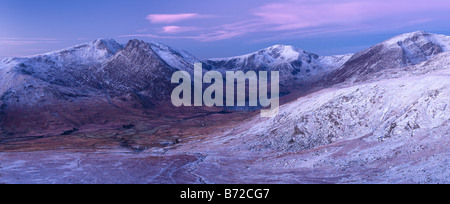 Ogwen Valley, Snowdonia, Nordwales Stockfoto