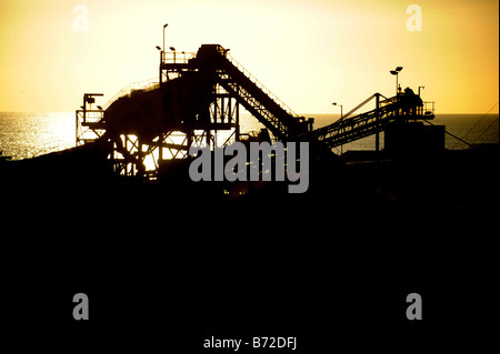 Docks im Hafen von Shoreham Sussex UK Stockfoto