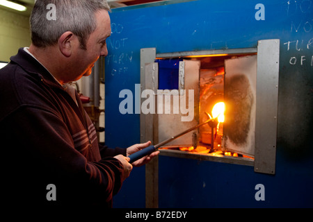 Waterford Crystal, Glas machen Fabrik, Irland Stockfoto