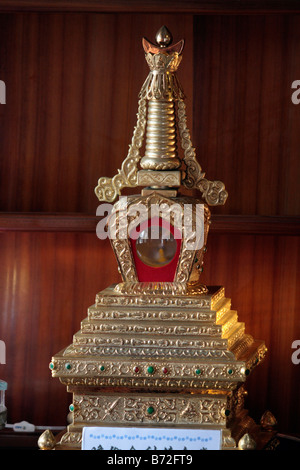 Buddhistischen Reliquien zeigt im Syuentzang-Tempel befindet sich am Sonne-Mond-See-Taiwan Stockfoto