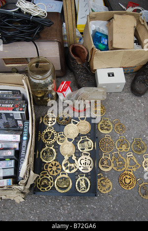 Pferd Messing am Londoner Markt Stockfoto