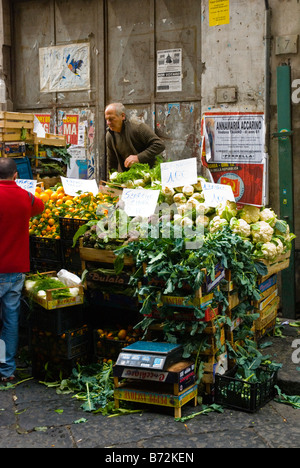 Über Pignasecca Marktstraße in Neapel Italien Europa Stockfoto