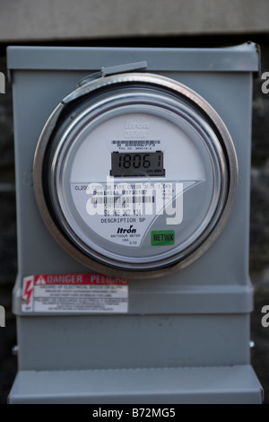 Verbrauchszähler - USA Stockfoto