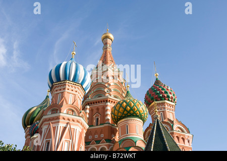 Basilius Kathedrale in roter Platz-Moskau-Russland Stockfoto