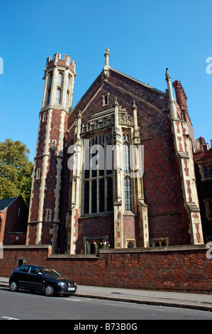 Die Bibliothek der großen Halle von Lincoln es Inn In London Stockfoto