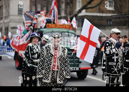 Neues Jahr-Parade 2009, London Stockfoto