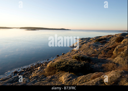 Küste, Halbinsel Onsala, Schweden Stockfoto