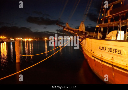 Alma Doepel Tall Ship 1903 Port Macquarie New South Wales Australien Stockfoto