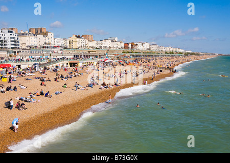 Brighton Beach Stockfoto