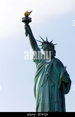 Freiheitsstatue auf Liberty Island in New York City New York Stockfoto