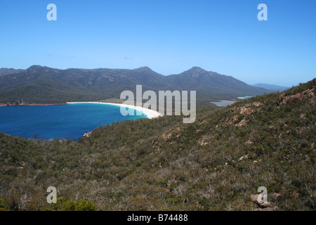 Wineglass bay Stockfoto