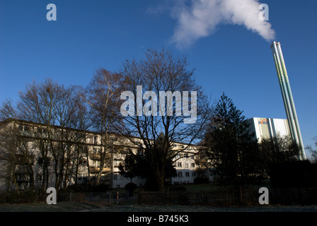 AVEA gewerbliche Abfallentsorgung Verbrennungsanlage Stockfoto