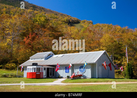 Die New-England-Ski-Museum befindet sich in der Stadt von Franconia New Hampshire USA Stockfoto