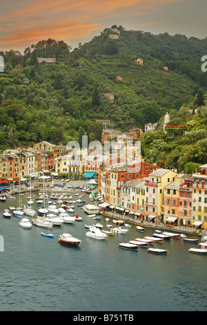 Portofino, Ligurien, Italien Stockfoto