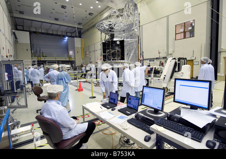 Niederlande-Noordwijk European Space Agency Vibrationstest der Raumsonde Herschel Stockfoto