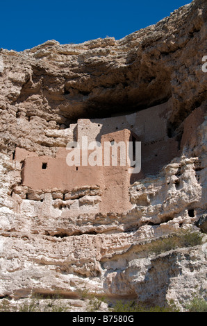 Indian Pueblo Montezuma Castle National Monument Camp Verde Arizona USA Stockfoto