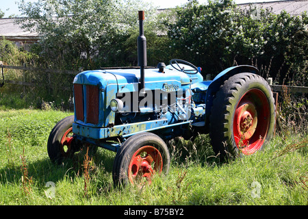 Fordson Major Traktor. Stockfoto