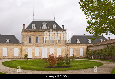 Chateau le Boscq St. Estephe Medoc Bordeaux Frankreich Stockfoto