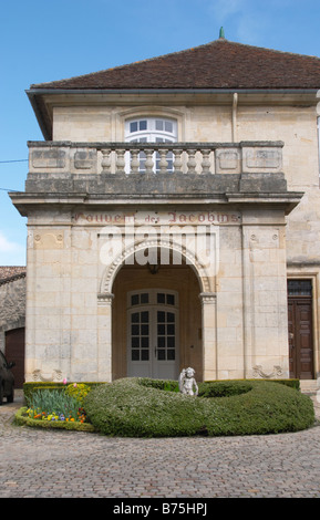 vor Gericht Hof Couvent des Jacobins saint Emilion Bordeaux Frankreich Stockfoto