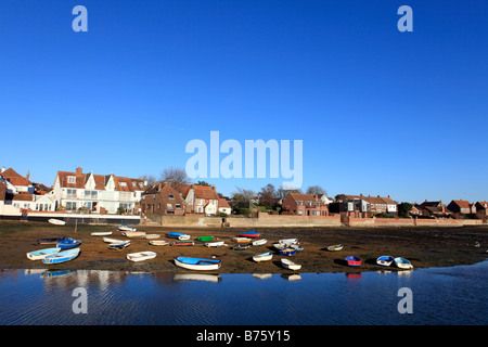 Vereinigtes Königreich Hampshire Emsworth bei Ebbe Stockfoto