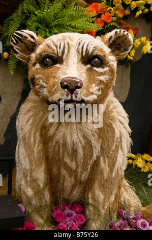 120. Tournament of Roses Rose Parade Float 2009 Stockfoto