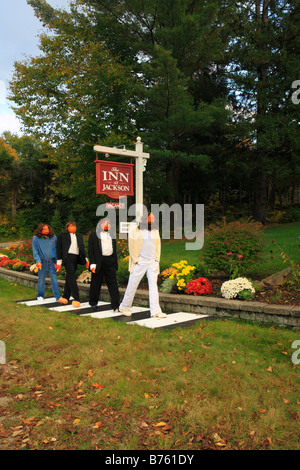 Herbst-Display, Jackson, New Hampshire, USA Stockfoto