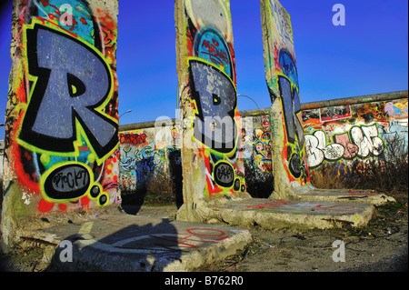 Berliner Mauer, Deutschland, de, Europa, Mauerfall, Stockfoto