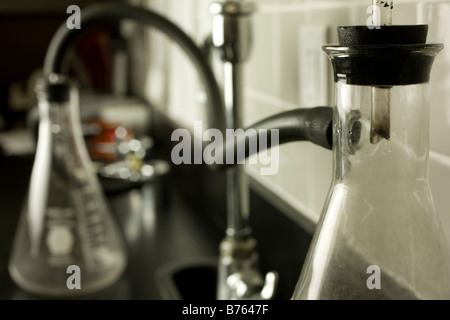 Laborgeräte, close-up Stockfoto