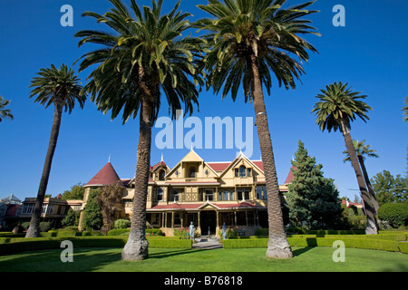 Winchester Mystery House, San Jose, Kalifornien, USA Stockfoto