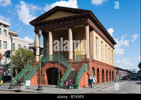 Die Markthalle und die Konföderierten Museum in Charleston City Market in der Altstadt, Charleston, South Carolina Stockfoto