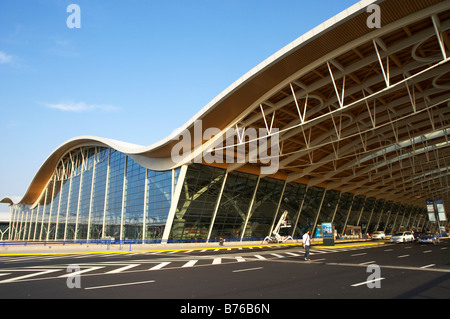 Pudong Flughafen 2. Terminal, Shanghai, China Stockfoto