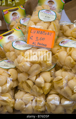 Pasta am Piazza Campo di Fiori Markt in Mitteleuropa Rom Italien Stockfoto