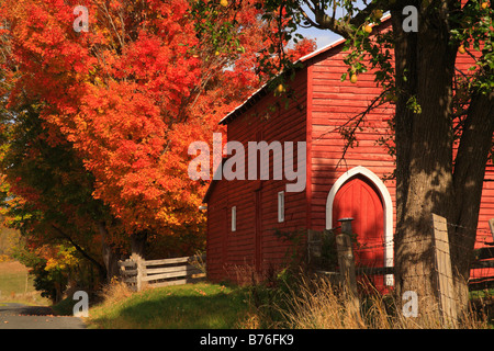 Scheune, Western Highland County, Virginia, USA Stockfoto