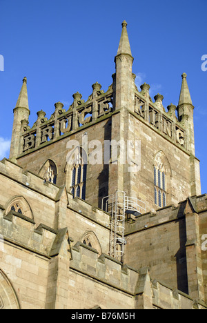 Turm der Dunfermline Abbey Kirche Stockfoto