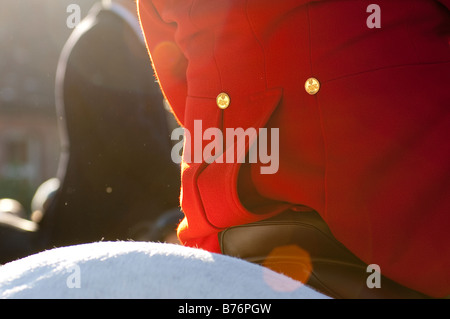 Lacock Teh Avon Vale Hunt am zweiten Weihnachtstag Stockfoto