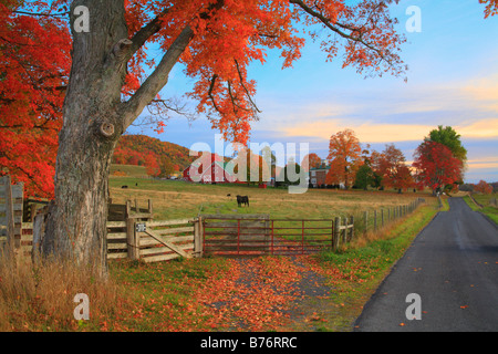 Dawn, Western Highland County, Virginia, USA Stockfoto