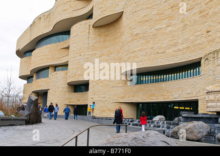 Nationalmuseum indianischen Washington DC USA Stockfoto