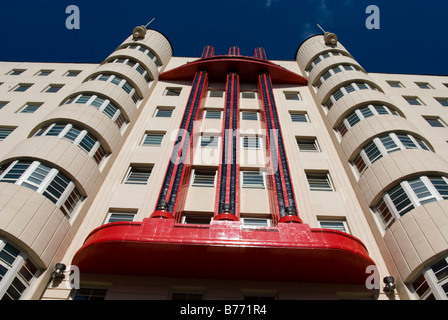 Das Beresford Gebäude in Glasgow, Schottland Stockfoto