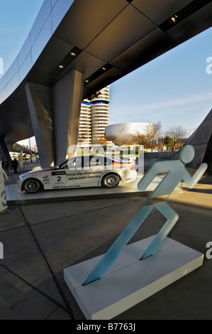 BMW Welt, BMW-Welt, Verteilung und Discovery Center, München, Bayern, Deutschland, Europa Stockfoto