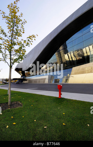 BMW Welt, BMW-Welt, Verteilung und Discovery Center, München, Bayern, Deutschland, Europa Stockfoto